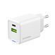 Мережевий зарядний пристрій ColorWay GaN Mini 45W PD Port PPS USB (Type-C PD + USB QC4.0) White (CW-CHS060PD-WT) [603382], фото 1