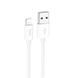 Кабель HOCO X87 Magic silicone charging data cable for iP White (6931474783202) [802371], фото 1
