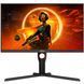 Монітор TFT 27" AOC, MiniLED QHD IPS, 180Hz, 1ms, 2xHDMI, DP, HAS, Pivot, чорно-червоний (Q27G3XMN/BK) [403969], фото 1
