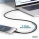 Кабель DIGITUS USB-C заряджання/синхронізації, USB 3.2 Gen 1, 5G, 100W, 4K, силіконовий, 2м, чорний (AK-300342-020-S) [108607], фото 7