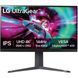 Монітор LG 31.5" 2xHDMI, DP, USB, Audio, IPS, 3840x2160, 144Hz, 1ms, DCI-P3 95%, G-SYNC, FreeSync, Pivot, HDR400 (32GR93U-B) [101437], фото 2