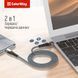 Кабель ColorWay USB Type-C - Lightning (M/M), PD Fast Charging, 3.0 А, 2 м, Grey (CW-CBPDCL036-GR) [613611], фото 9
