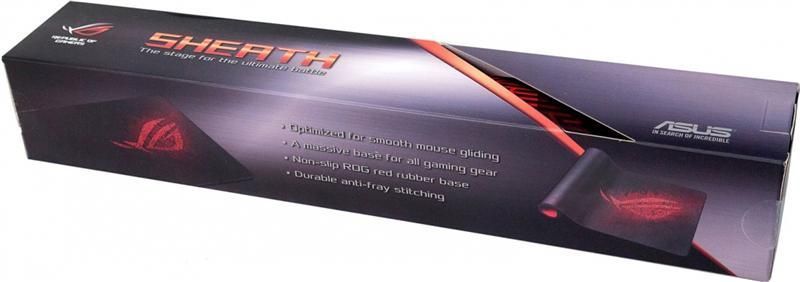 Ігрова поверхня Asus ROG Sheath XL Black/Red (90MP00K1-B0UA00) [614664]
