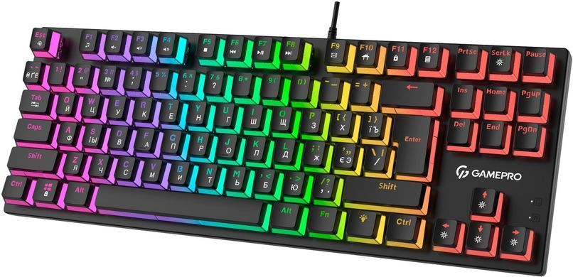 Клавіатура GamePro Black (MK80B) [606049]