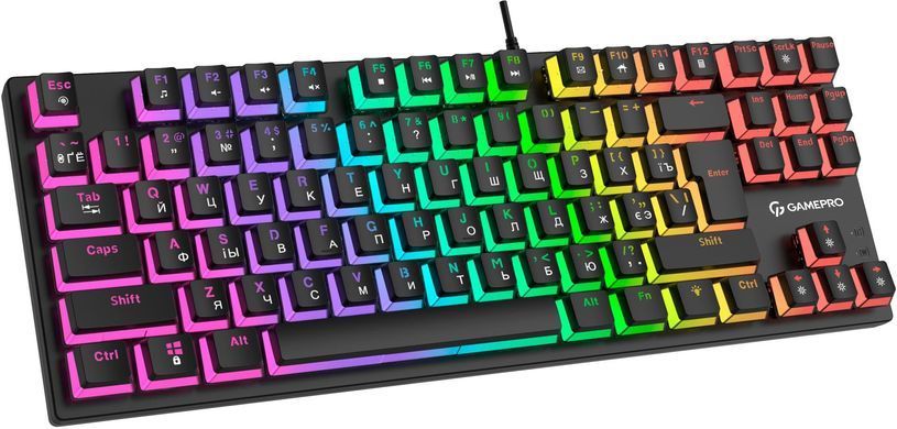 Клавіатура GamePro Black (MK80B) [606049]