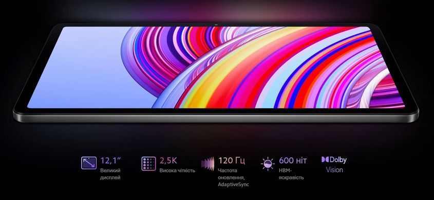 Планшет Xiaomi (Redmi Pad Pro 8/256GB Graphite Gray_EU) [609895]