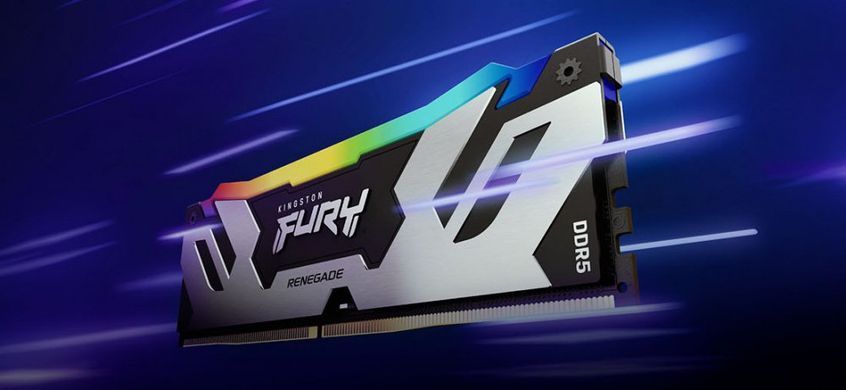 Пам'ять ПК Kingston DDR5 32GB KIT (16GBx2) 6400 FURY Renegade RGB XMP (KF564C32RSAK2-32) [103802]