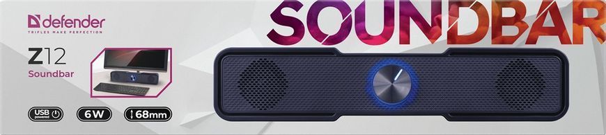 Акустика Defender SoundBar Z12 6 Вт (65312) [203654]