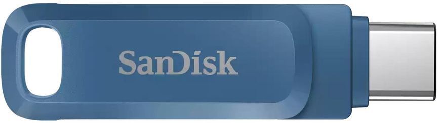 Накопичувач SanDisk 128GB USB 3.1 Type-A + Type-C Ultra Dual Drive Go Синій (SDDDC3-128G-G46NB) [109022]