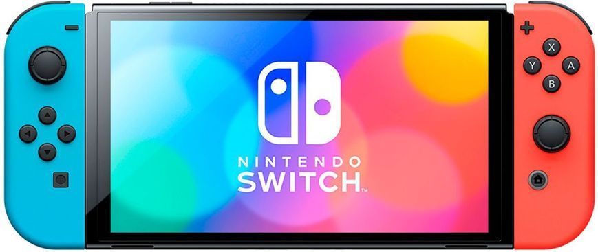 Ігрова консоль Nintendo Switch OLED (неоновий червоний/неоновий синій) (45496883409) [12492]