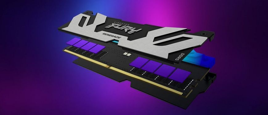 Пам'ять ПК Kingston DDR5 32GB KIT (16GBx2) 6400 FURY Renegade RGB XMP (KF564C32RSAK2-32) [103802]