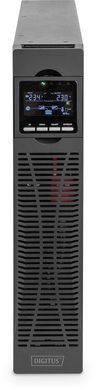 Джерело безперебійного живлення DIGITUS 1000VA/1000W, RTU2, LCD, RJ45, RS232, USB, 8xC13 (DN-170093) [102999]