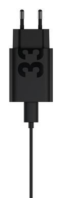 Зарядний пристрій MOTOROLA 33W USB-А +кабель 1m ч (MC-332L) [502527]