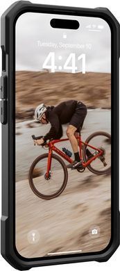 Чохол-накладка Urban Armor Gear Essential Armor Magsafe для Apple iPhone 15 Black (114288114040) [616809]
