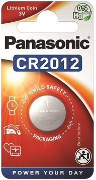 Батарейка Panasonic літієва CR2012 блістер, 1 шт. (CR-2012EL/1B) [113395]