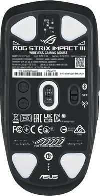 Миша Asus ROG Strix Impact III RGB WL/BT Black (90MP03D0-BMUA00) [607481]