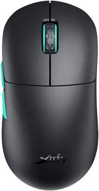 Миша Xtrfy M8, WL/USB-A, RGB, чорний (M8W-RGB-BLACK) [104034]