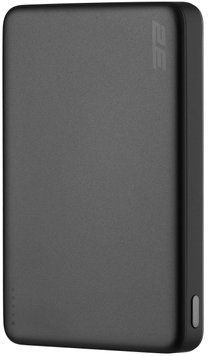 Акумулятор портативний літій-іонний Power Bank 2E Slim Wireless QI 10000мА&middot;год, 20Вт, PD, сірий (2E-PB1011-GREY) [114058]