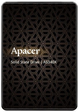 Накопичувач SSD Apacer 2.5" 240GB SATA AS340X (AP240GAS340XC-1) [111917]