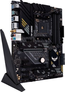 Материнcька плата ASUS TUF GAMING B550-PLUS WIFI II sAM4 B550 4xDDR4 M.2 HDMI DP Wi-Fi BT ATX (90MB19U0-M0EAY0) [109074]