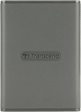 Портативний SSD Transcend 1TB USB 3.2 Gen 2x2 Type-C ESD360C R2000/W2000MB/s Сірий (TS1TESD360C) [109350]
