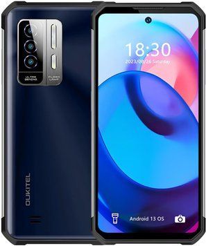 Смартфон Oukitel WP27 6.8"FHD+ /12GB/256GB/ G99 /8500mAh /64+16Мп/ IP69K /NFC Black (WP27_BK) [400717]