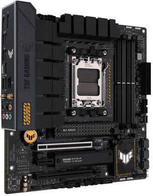 Материнcька плата ASUS TUF GAMING B650M-PLUS WIFI sAM5 B650 4xDDR5 M.2 HDMI DP Wi-Fi BT mATX (90MB1BF0-M0EAY0) [109480]
