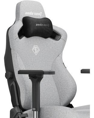 Крісло для геймерів Anda Seat Kaiser 3 Size L Fabric Grey (AD12YDC-L-01-G-PV/F) [611164]