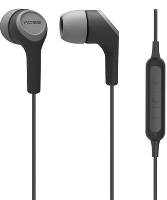 Навушники In-Ear Koss BT115i, BT 4.2, Wireless, Mic, Сірий (196750.101) [17256]