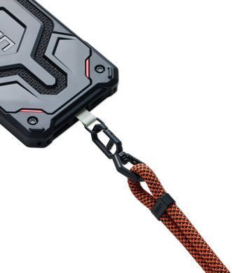 Ремінець через плече UAG для смартфона Civilian(7мм), Rust/Black (964420119140) [108199]