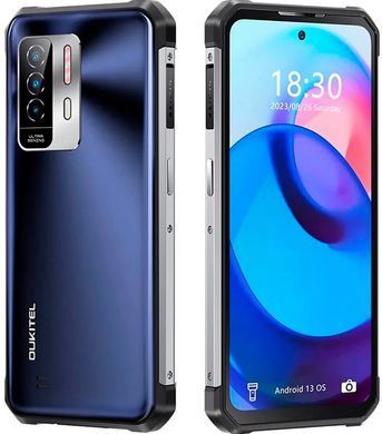 Смартфон Oukitel WP27 6.8"FHD+ /12GB/256GB/ G99 /8500mAh /64+16Мп/ IP69K /NFC Black (WP27_BK) [400717]