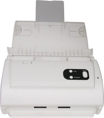 Сканер А4 Plustek SmartOffice PS283 (600x600dpi 48bit 25стор/хв LED протяжний потоковий) (0220TS) [401684]