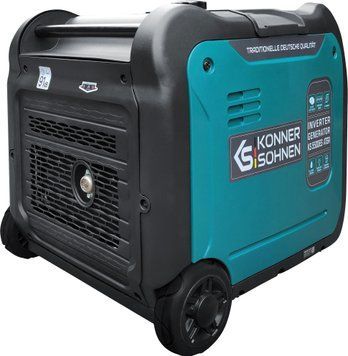 Генератор інверторний бензиновий Konner&Sohnen KS 5500iES ATSR, 230В, 5.5кВт, АВР(ATS), електростартер, 52кг (KS5500IESATSR) [105964]