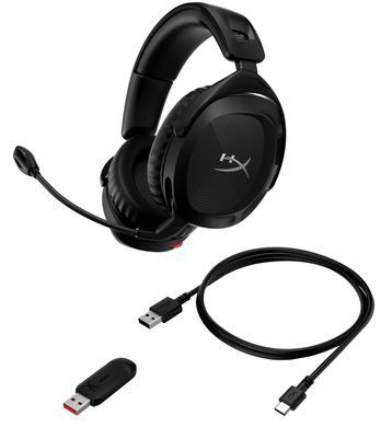 Гарнітура ігрова HyperX Cloud Stinger 2, WL/USB-A, чорний (676A2AA) [107306]