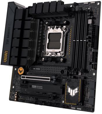 Материнcька плата ASUS TUF GAMING B650M-PLUS WIFI sAM5 B650 4xDDR5 M.2 HDMI DP Wi-Fi BT mATX (90MB1BF0-M0EAY0) [109480]