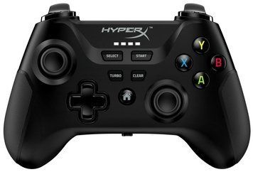 Геймпад HyperX Clutch, cross-platform, WL/BT/USB-A, чорний (516L8AA) [106064]