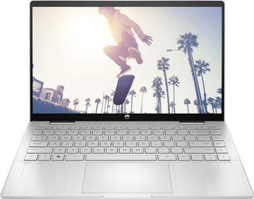 Ноутбук HP Pavilion x360 14-ek2007ua 14" FHD IPS Touch, Intel 3-100U, 8GB, F512GB, UMA, DOS, сріблястий (BV5S4EA) [108748]