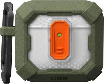 Чохол UAG для AirPods (Gen 4, 2024), Plasma, Olive Drab (104129117272) [108299]