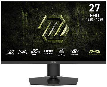 Монітор MSI 27" MAG 272PF-X24 2xHDMI, DP, MM, IPS, 240Hz, 0.5ms, sRGB 122%, AdaptiveSync, Pivot (9S6-3CE59T-020) [113232]