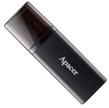 Flash Drive Apacer AH25B 64GB USB 3.2 Black (AP64GAH25BB-1) [202181]
