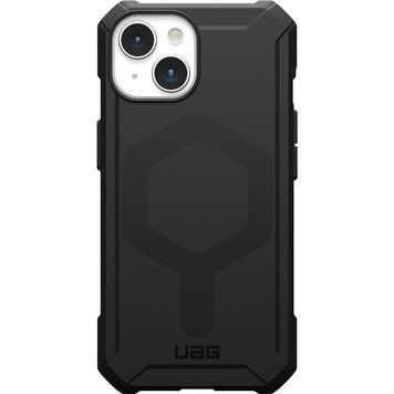 Чохол-накладка Urban Armor Gear Essential Armor Magsafe для Apple iPhone 15 Black (114288114040) [616809]