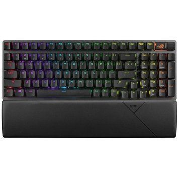 Клавіатура бездротова Asus ROG Strix Scope II 96 RGB NX Wireless Black (90MP037A-BKUA01) [606008]