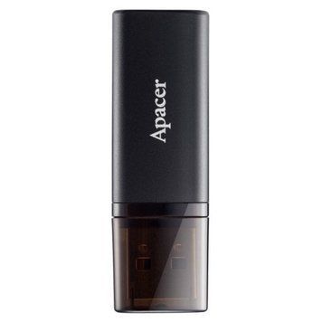 Флеш-накопичувач USB3.2 64GB Apacer AH25B Black (AP64GAH25BB-1) [607265]
