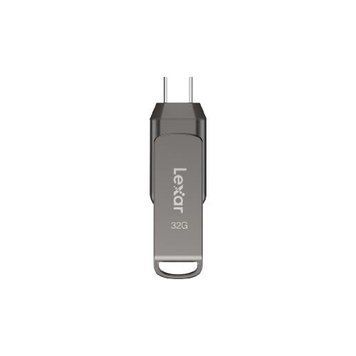 Флеш-пам'ять (накопичувач USB) USB3.1 32GB D400 LEXAR (LJDD400032G-BNQNG) [502542]