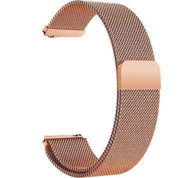 Ремінець BeCover Milanese Style для Samsung Galaxy Watch 46mm/Watch 3 45mm/Gear S3 Classic/Gear S3 Frontier Rose Gold (707788) [604830]