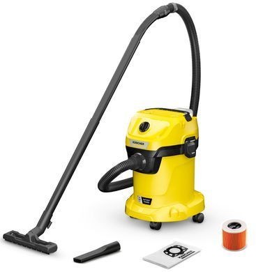 Пилосос професійний акумуляторний Karcher WD 3-18 18В контейнер 17л без АКБ та ЗП (1.628-550.0) [105655]