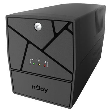Джерело безперебійного живлення NJOY (UPLI-LI200KE-CG01B) Lin.int., AVR, 4 x евро, пластик (Keen 2000) [610744]