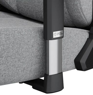 Крісло для геймерів Anda Seat Kaiser 3 Size L Fabric Grey (AD12YDC-L-01-G-PV/F) [611164]