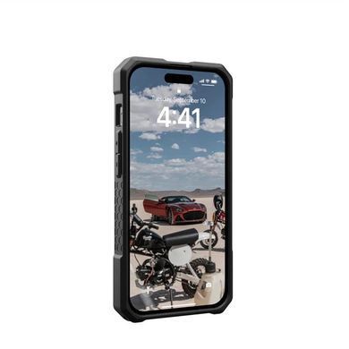 Чохол-накладка Urban Armor Gear Monarch Pro Magsafe для Apple iPhone 15 Kevlar Black (114219113940) [602151]