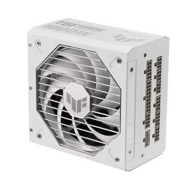 Блок живлення Asus TUF-GAMING-1000G-WHITE PCIE5 1000W Gold (90YE00S5-B0NA00) [611874]